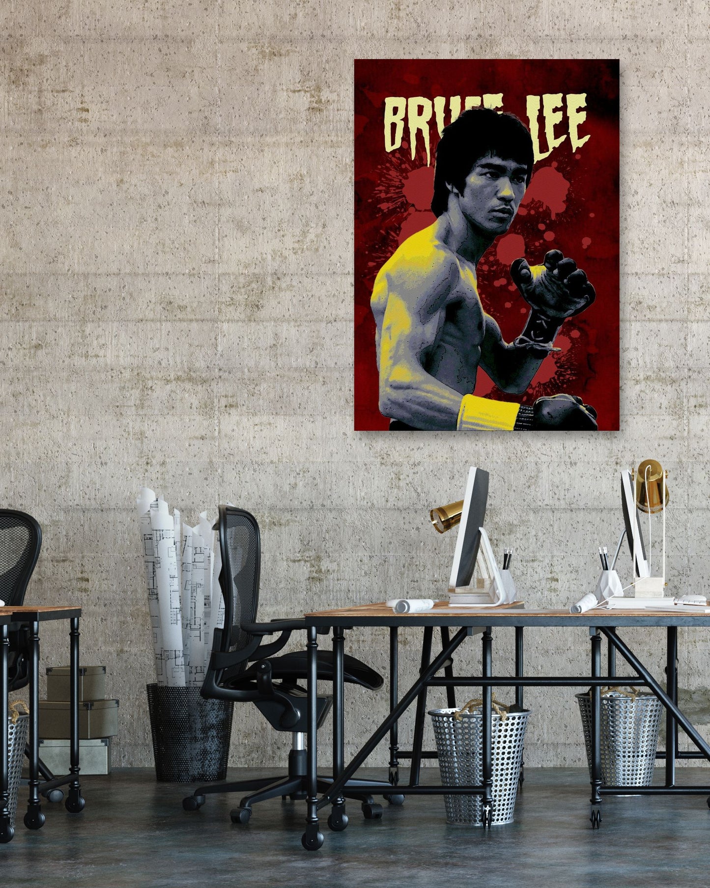 Bruce lee - @egisyaputra