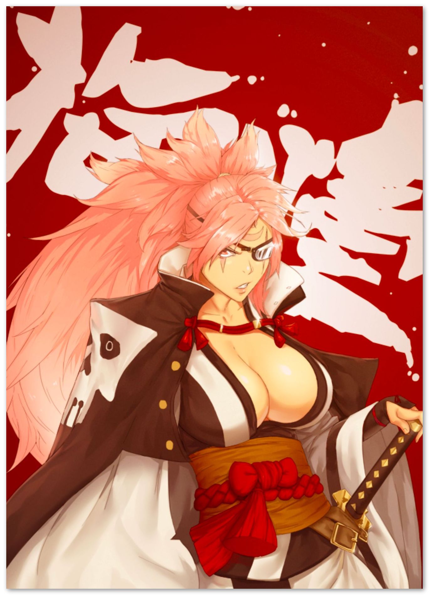 Baiken Guilty Gear  - @Wasenglo