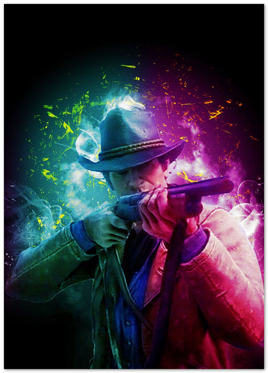 arthur morgan digital art - @Baracca