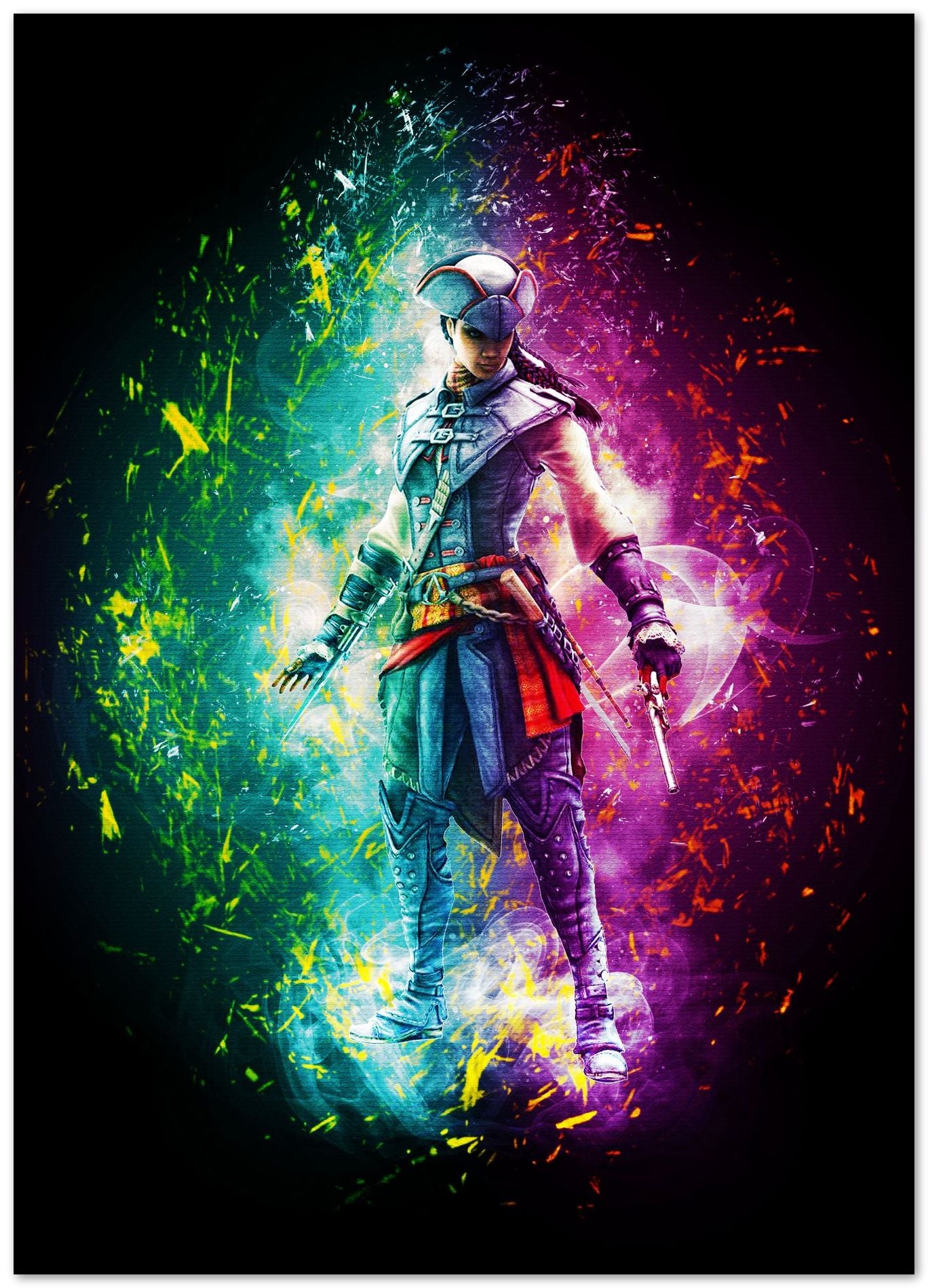 aveline assasins's creed digital art - @Baracca