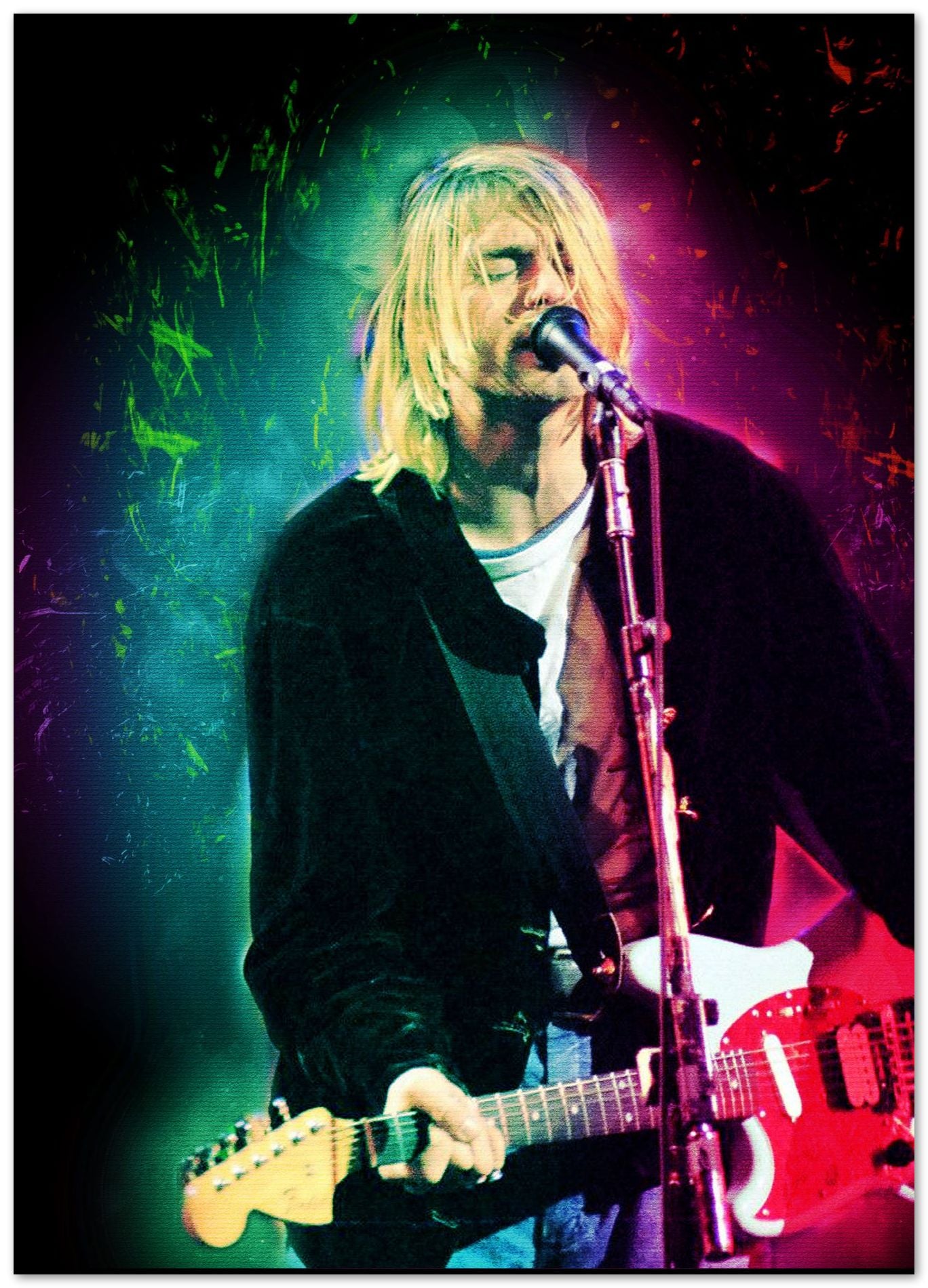 kurt cobain live concert - @Baracca