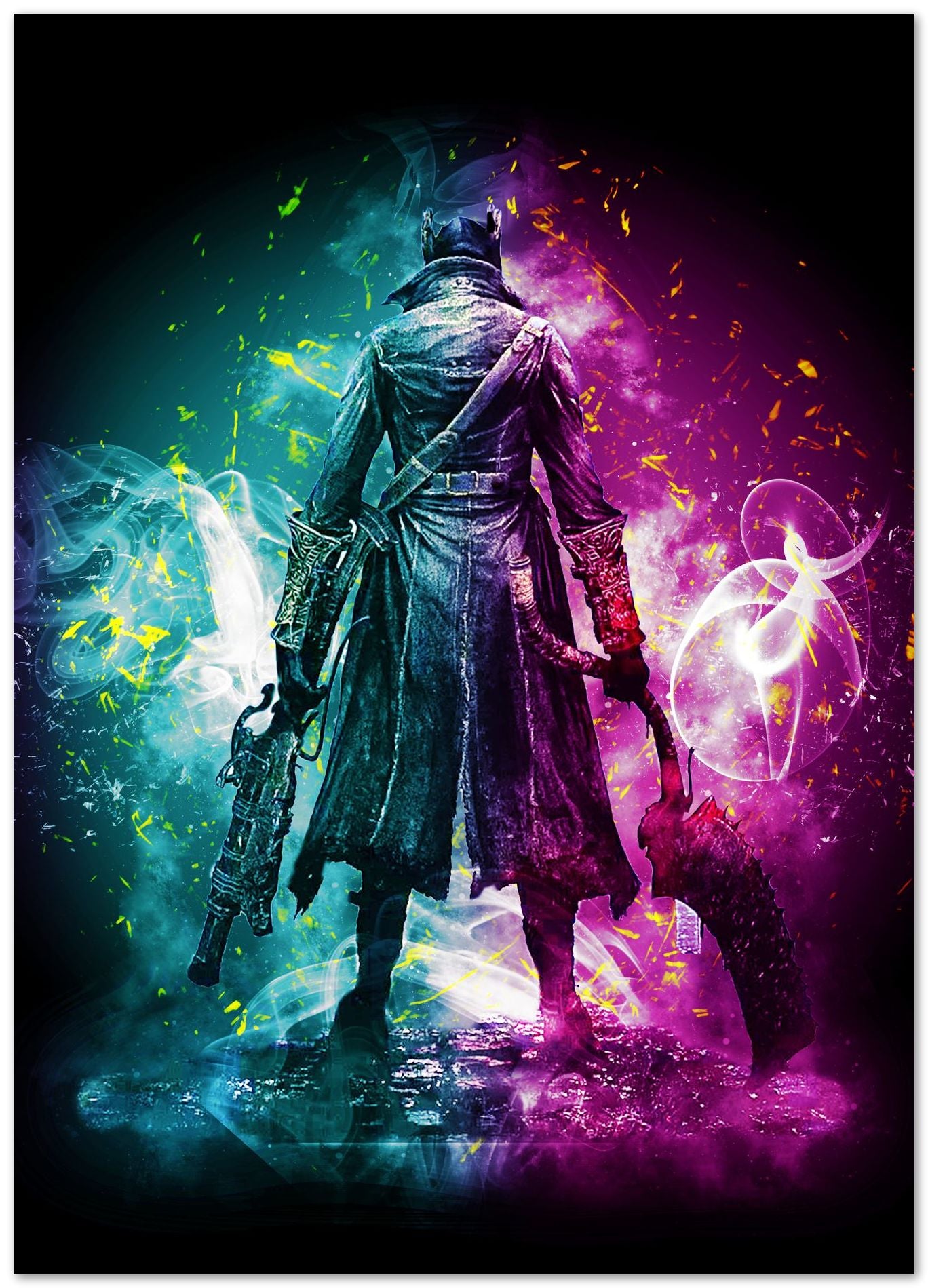 bloodborne digital art - @Baracca