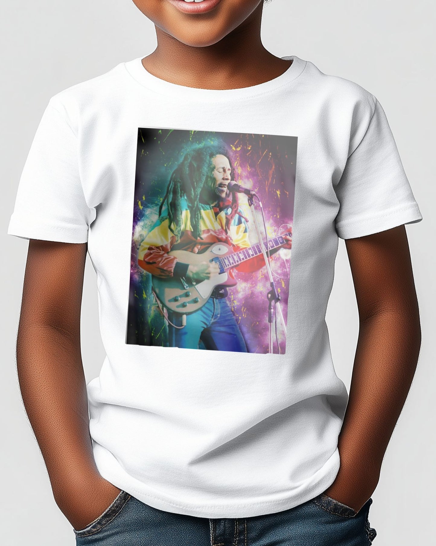 bob marley digital art - @Baracca