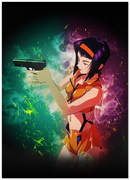 faye coboy bebop digital art - @Baracca