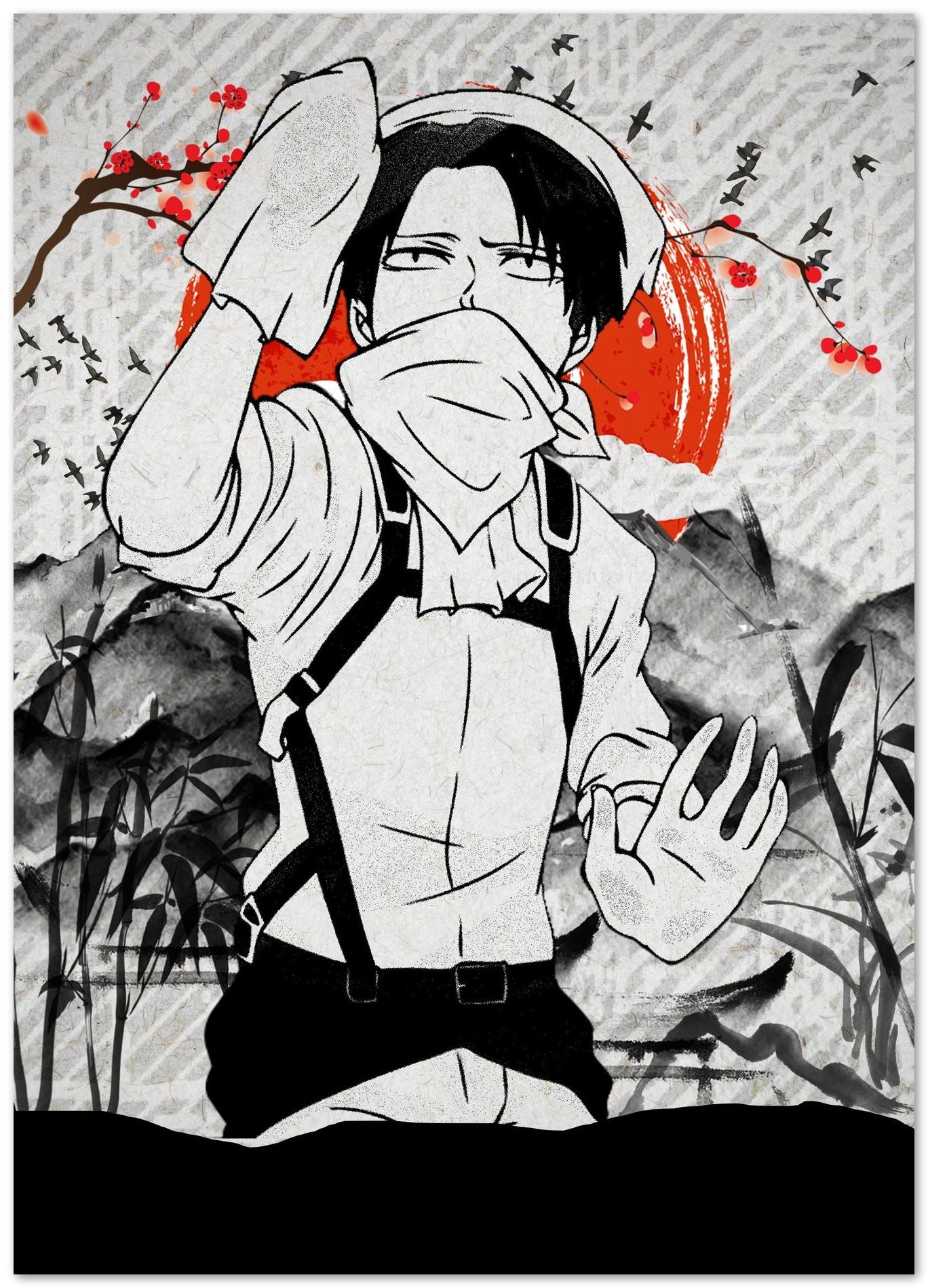 Levi Ackerman - @RezekiArt