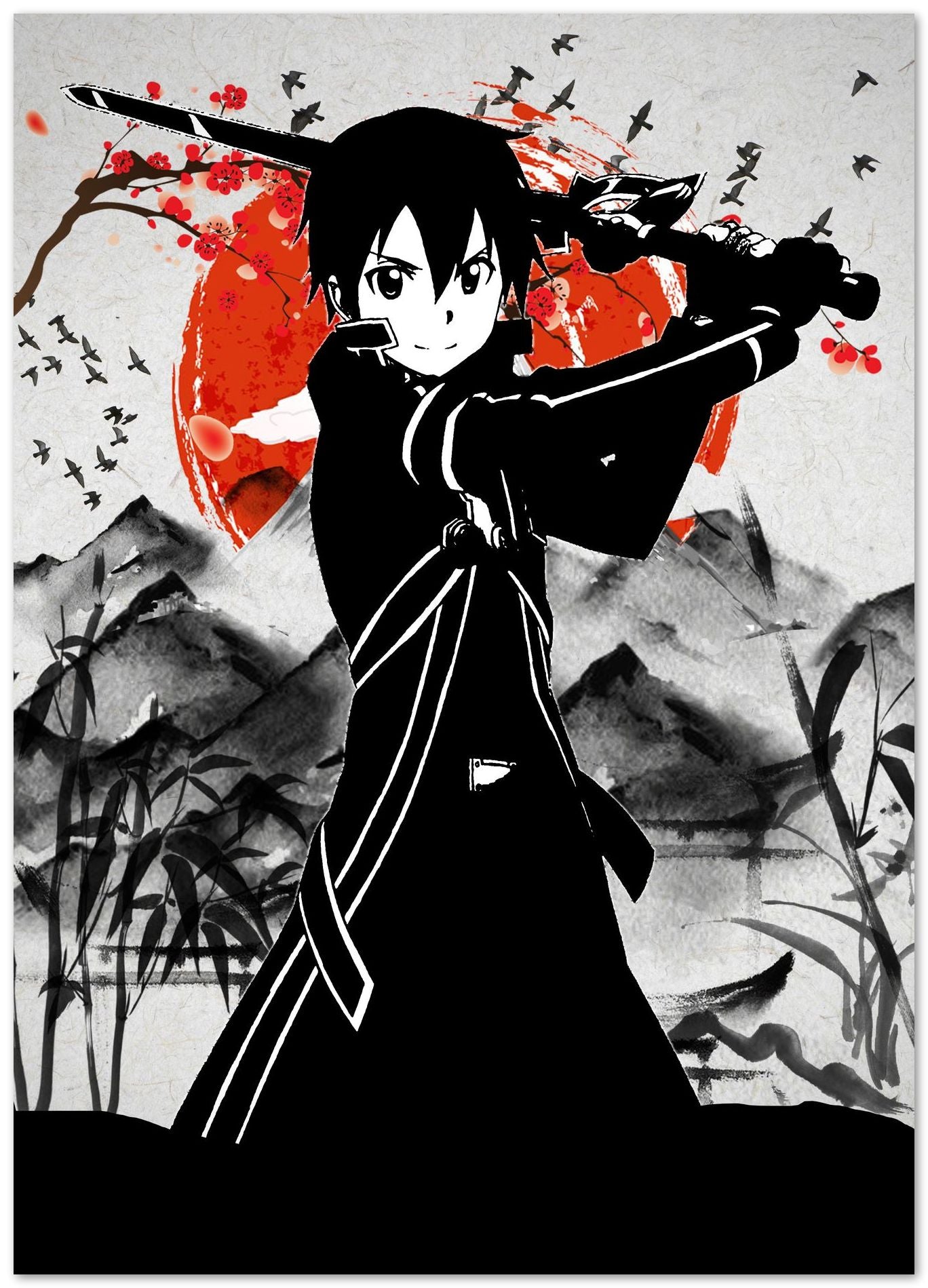 Kazuto Kirigaya Kirito - @RezekiArt