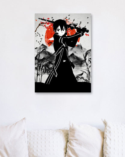 Kazuto Kirigaya Kirito - @RezekiArt