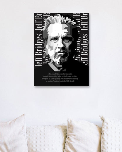 Jeff Bridges Portrait - @Artkreator