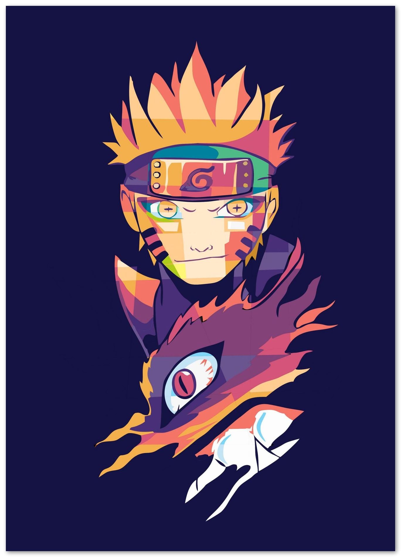 Naruto and kurama - @dhmsnm
