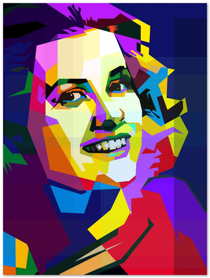 Grace Kelly Pop  Art WPAP - @Artkreator