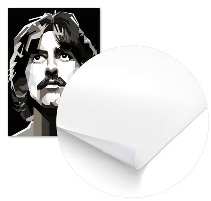 George Harrison Blackwhite - @Artkreator