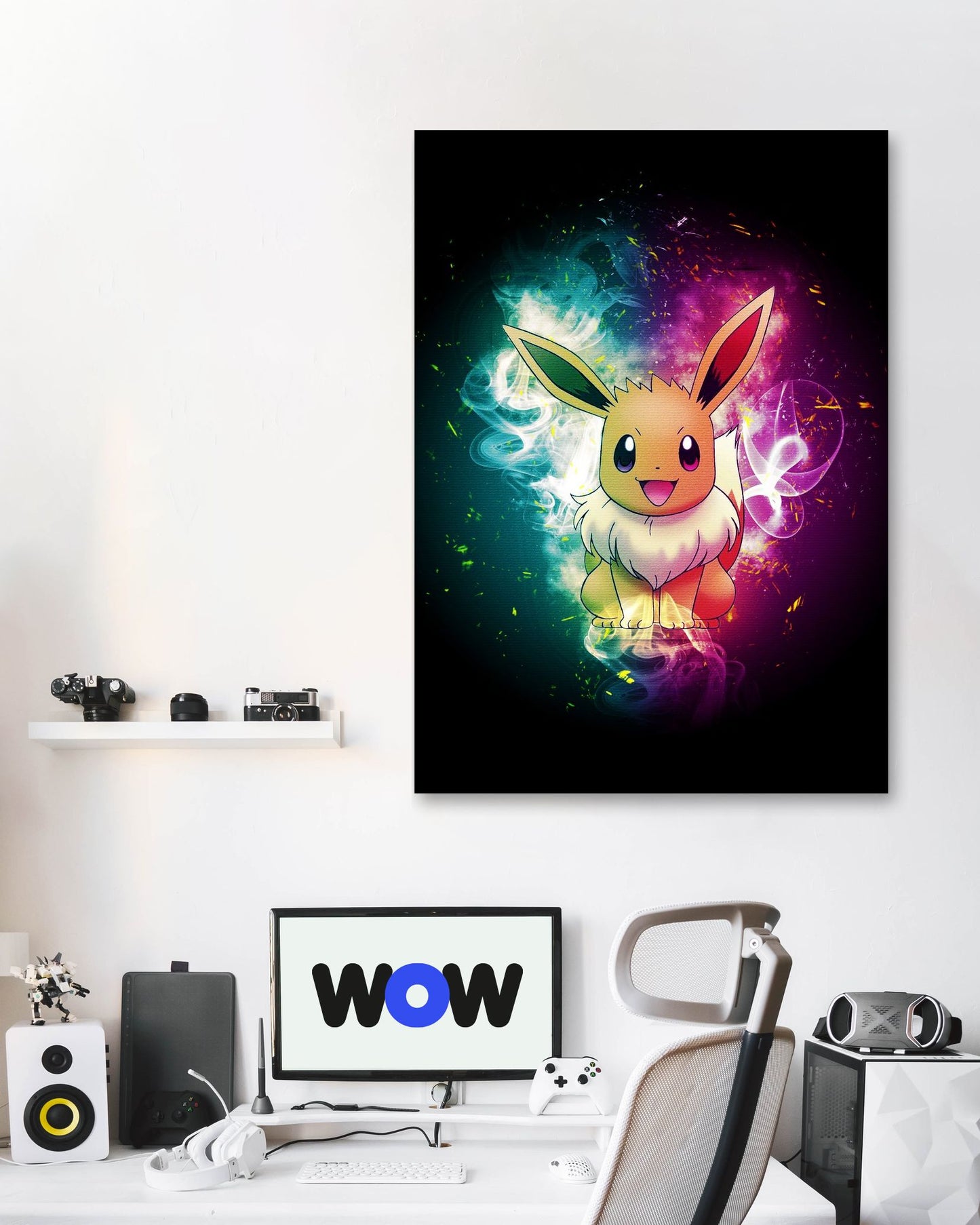 eevee in digital art - @Baracca