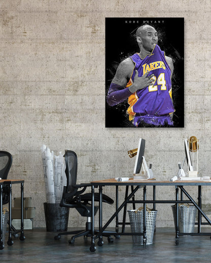 Kobe bryant abstract art 1 - @SanDee15