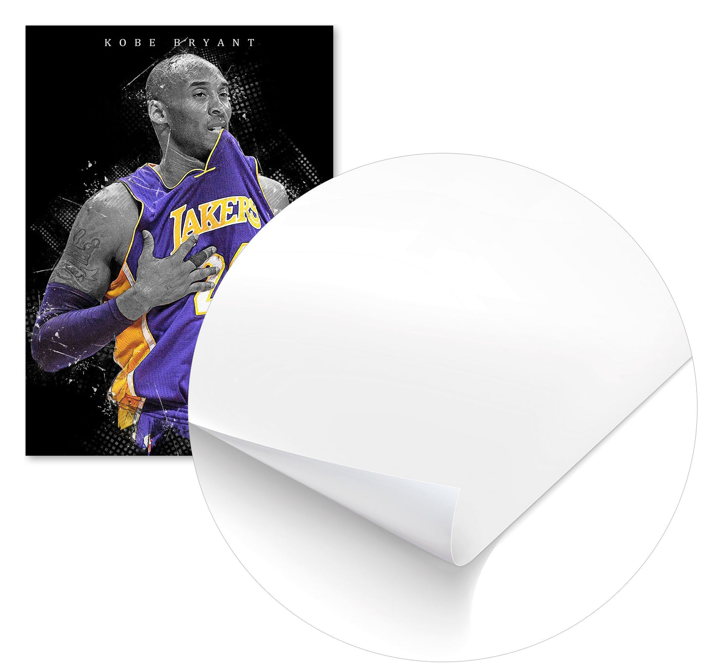 Kobe bryant abstract art 1 - @SanDee15