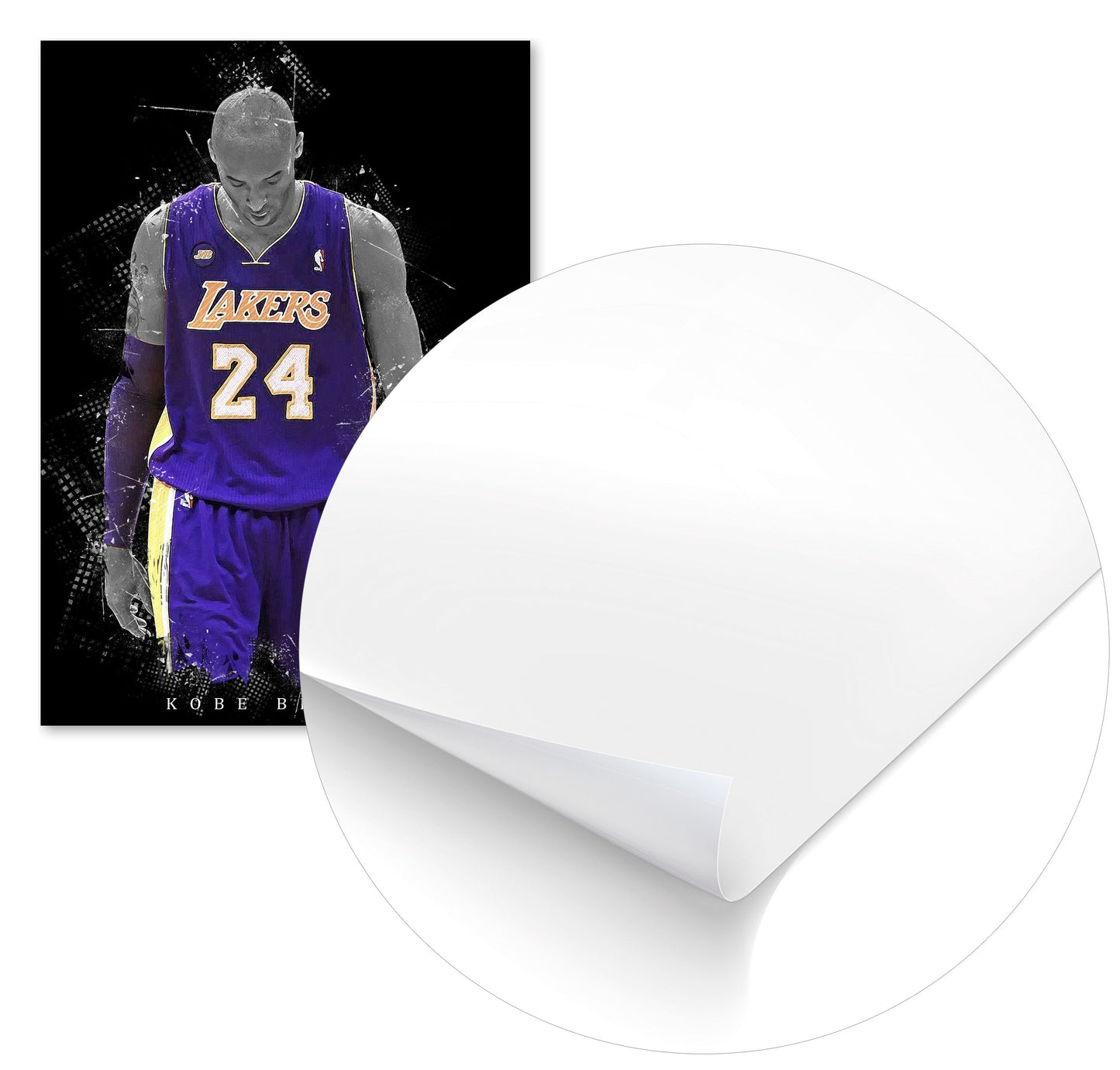 Kobe bryant abstract art 3 - @SanDee15