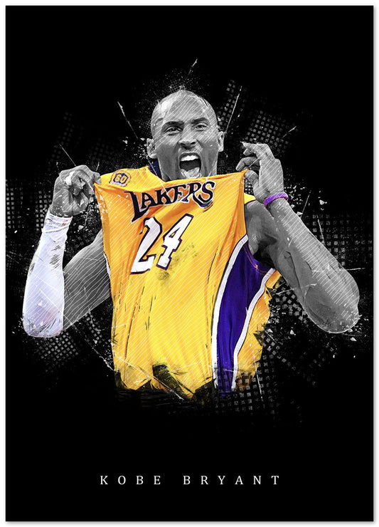 Kobe bryant abstract art 4 - @SanDee15