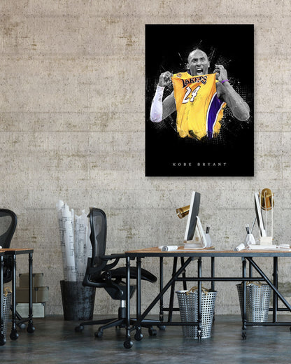 Kobe bryant abstract art 4 - @SanDee15