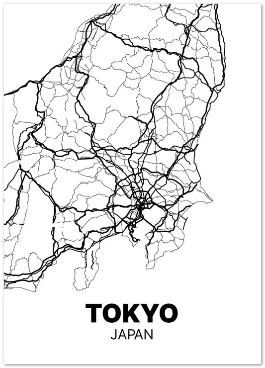 Tokyo Map - @VickyHanggara