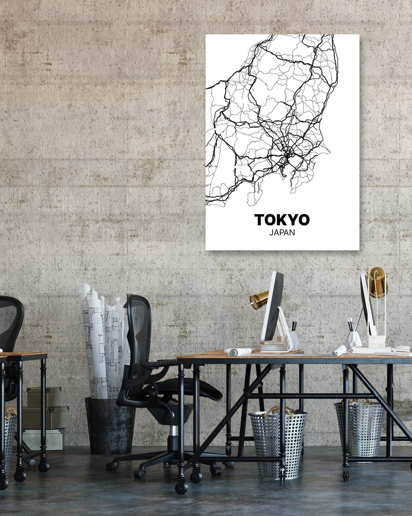 Tokyo Map - @VickyHanggara