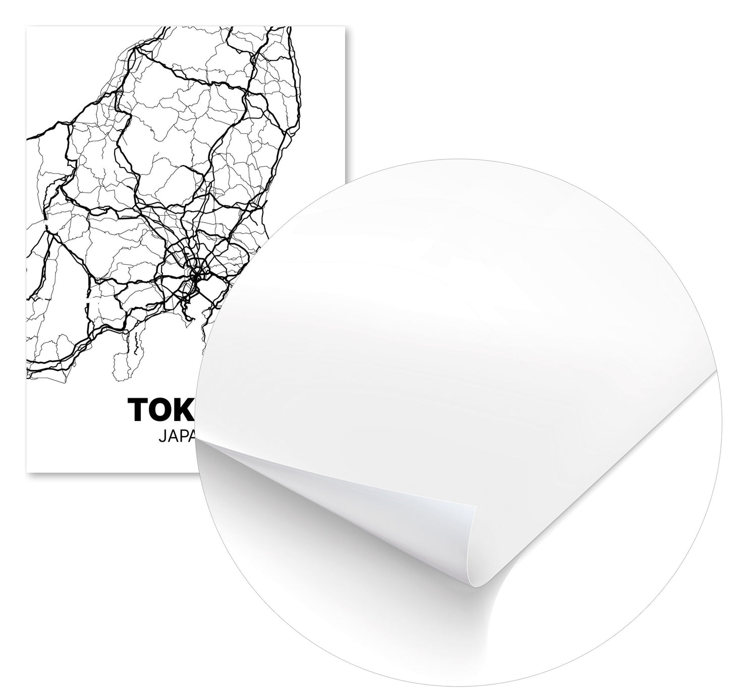 Tokyo Map - @VickyHanggara