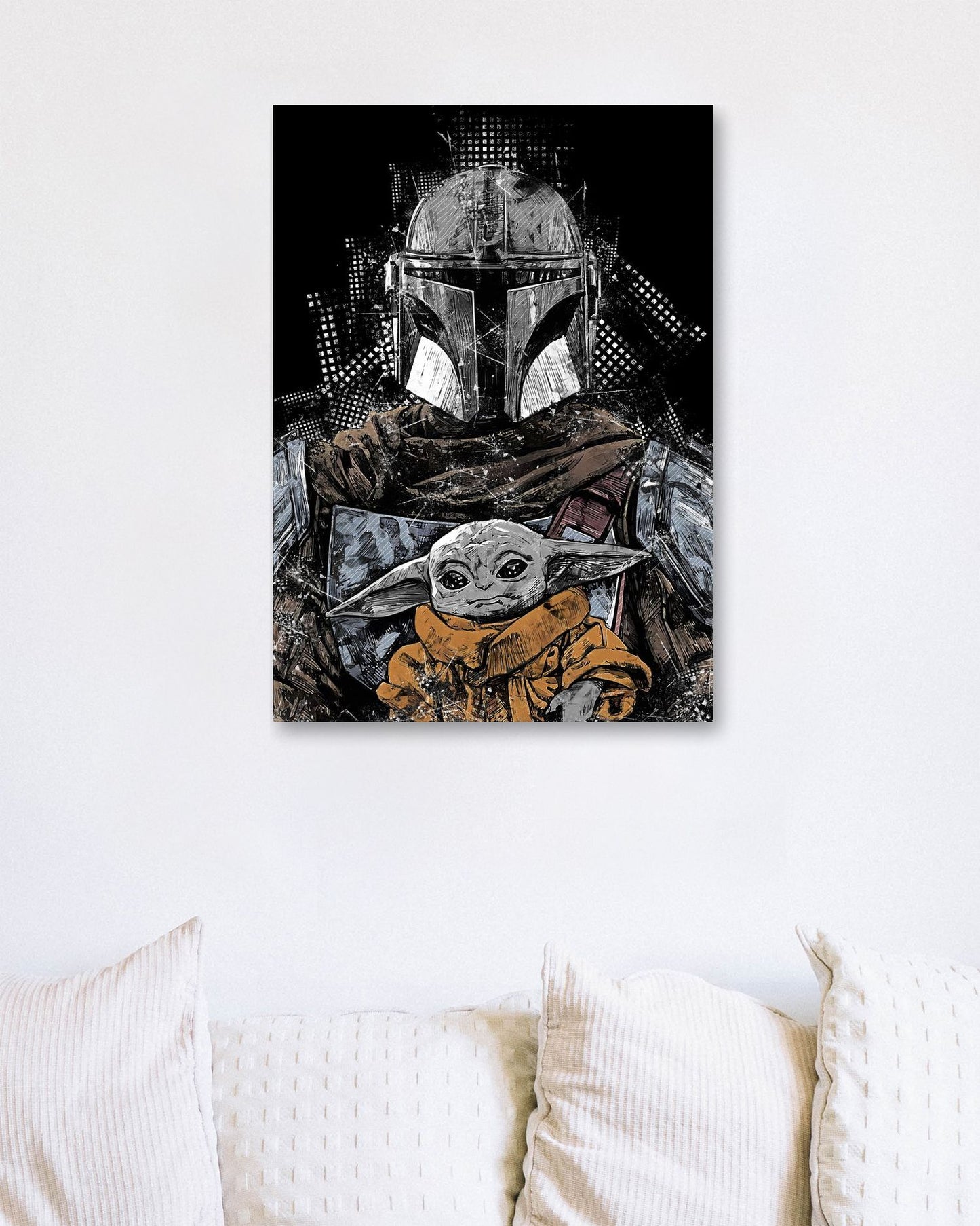 Abstract mandalorian - @ArtCreative