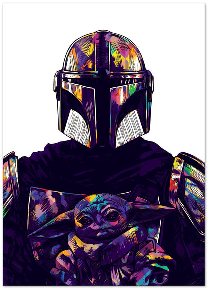 Pop Art Boba Fett - @ArtCreative