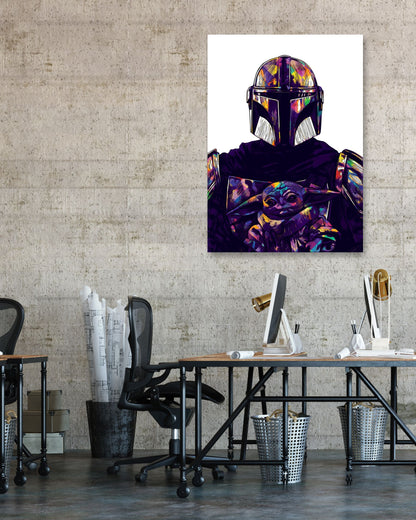 Pop Art Boba Fett - @ArtCreative