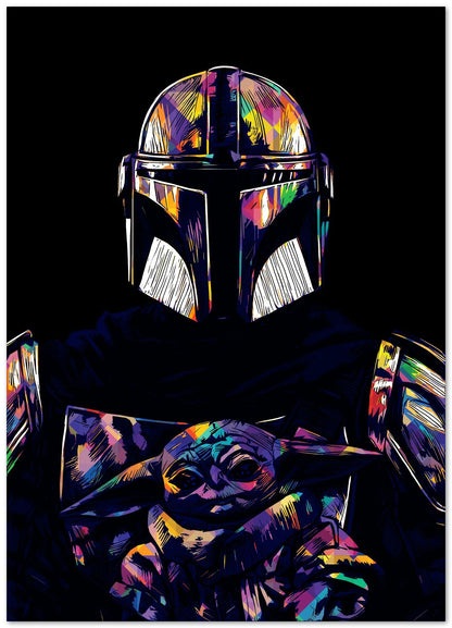 Pop Art Mandalorian - @Edogawa