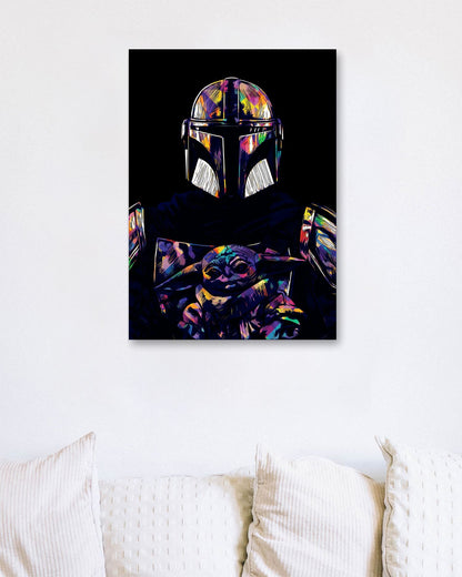 Pop Art Mandalorian - @Edogawa