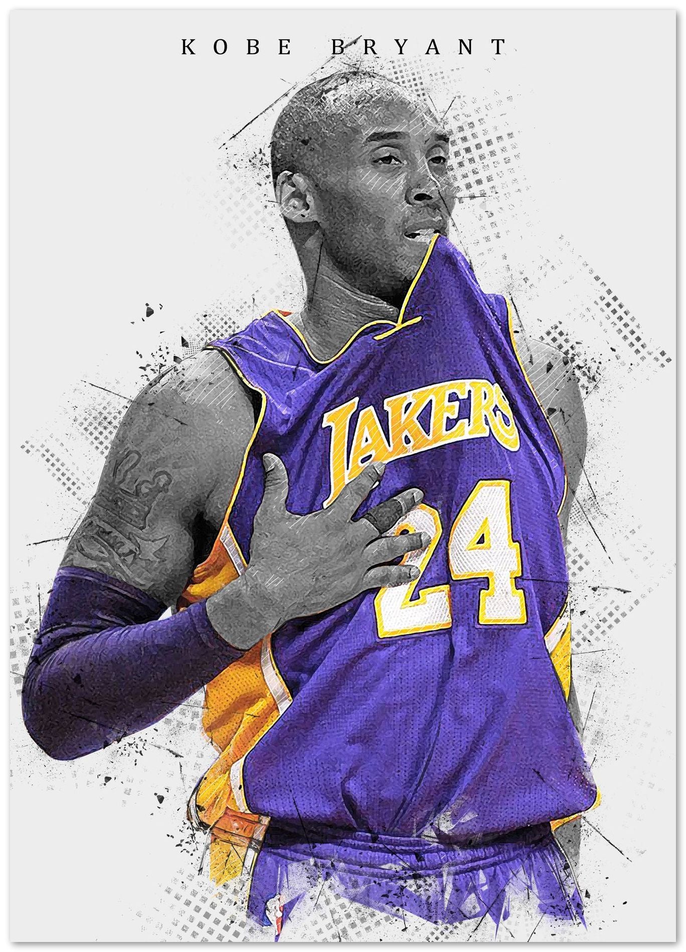 Kobe bryant abstract art 5 - @Sandy15