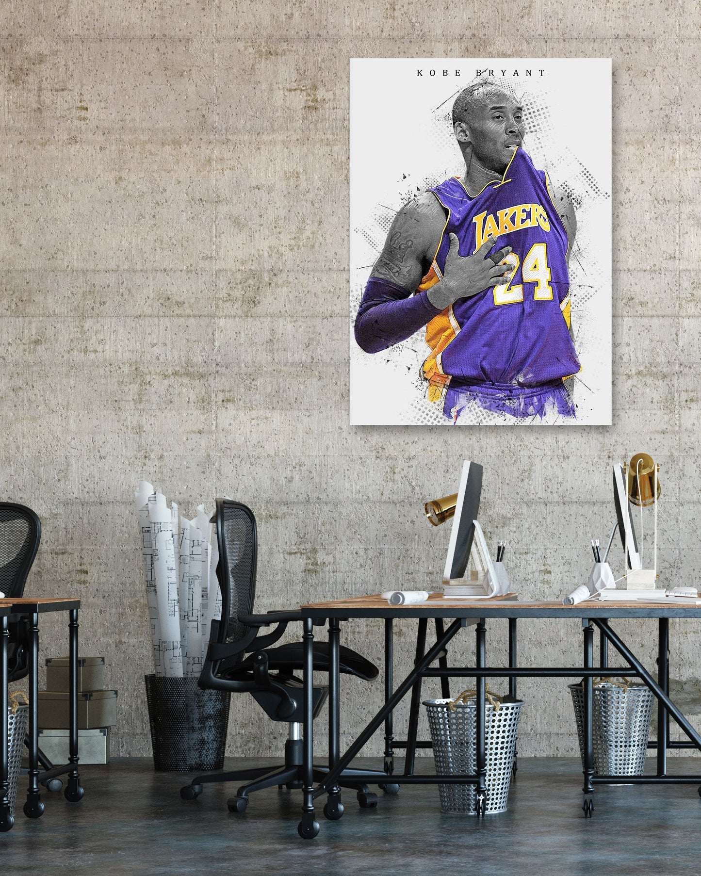 Kobe bryant abstract art 5 - @Sandy15