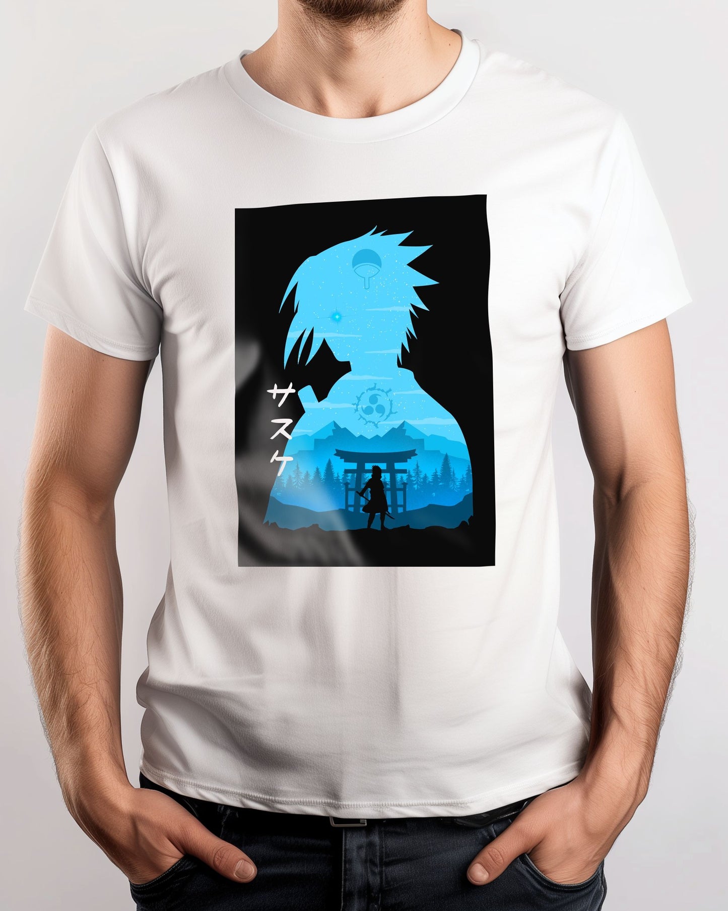 Minimalist Sasuke - @MyKido