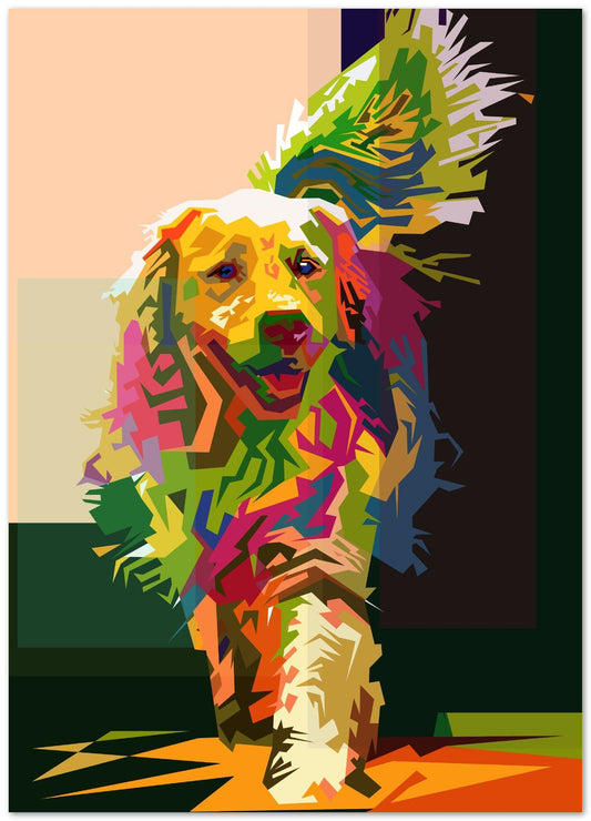 Dog Pet Pop Art - @Artkreator