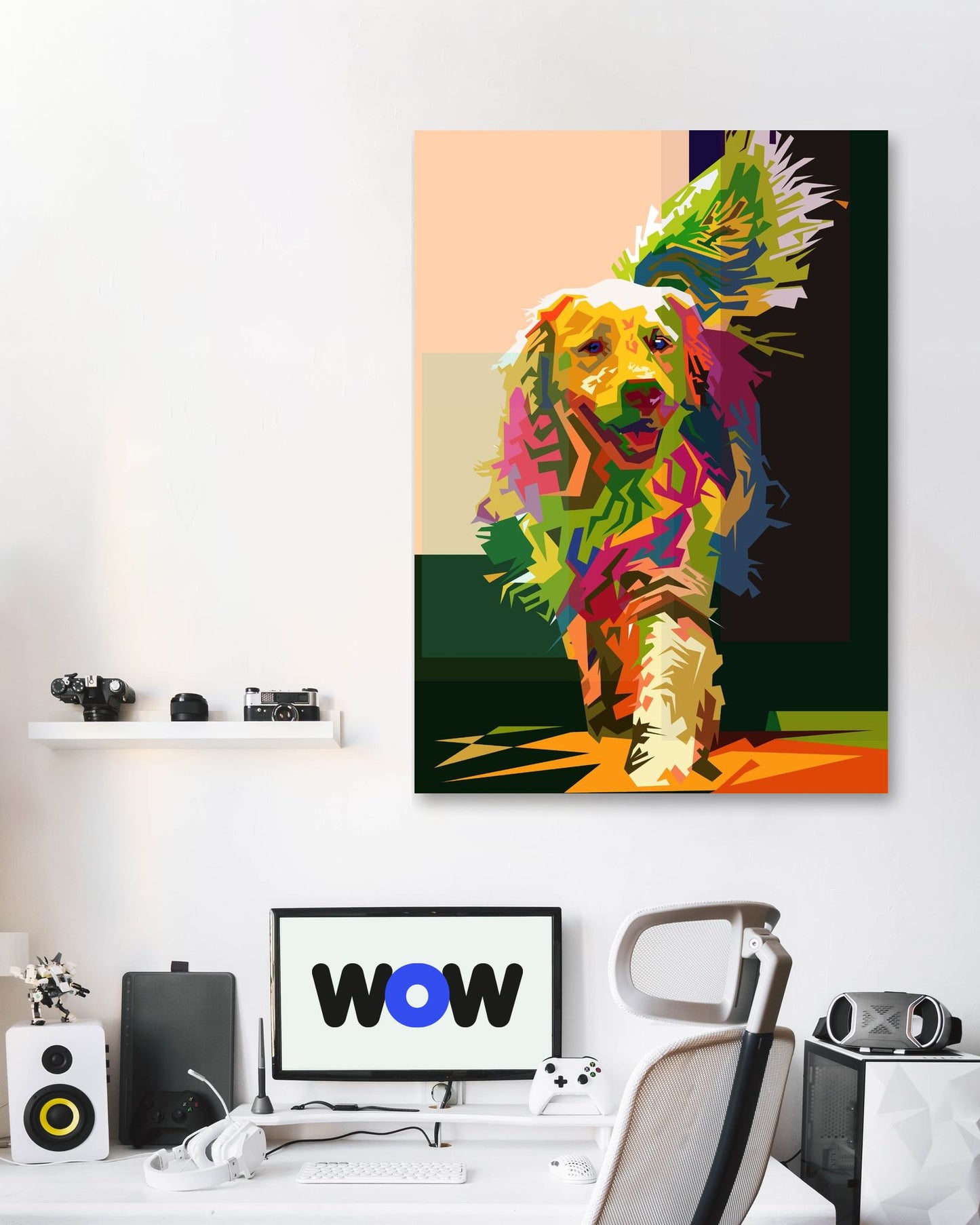 Dog Pet Pop Art - @Artkreator