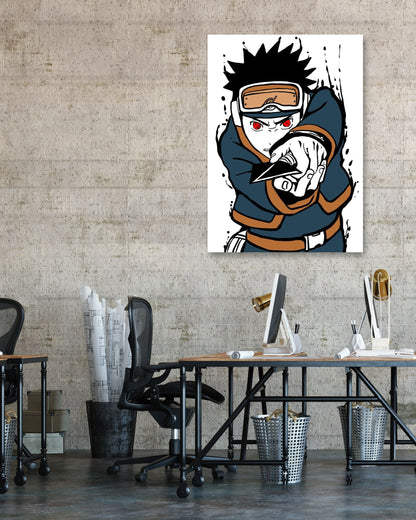 obito kid - @AMARMARUF