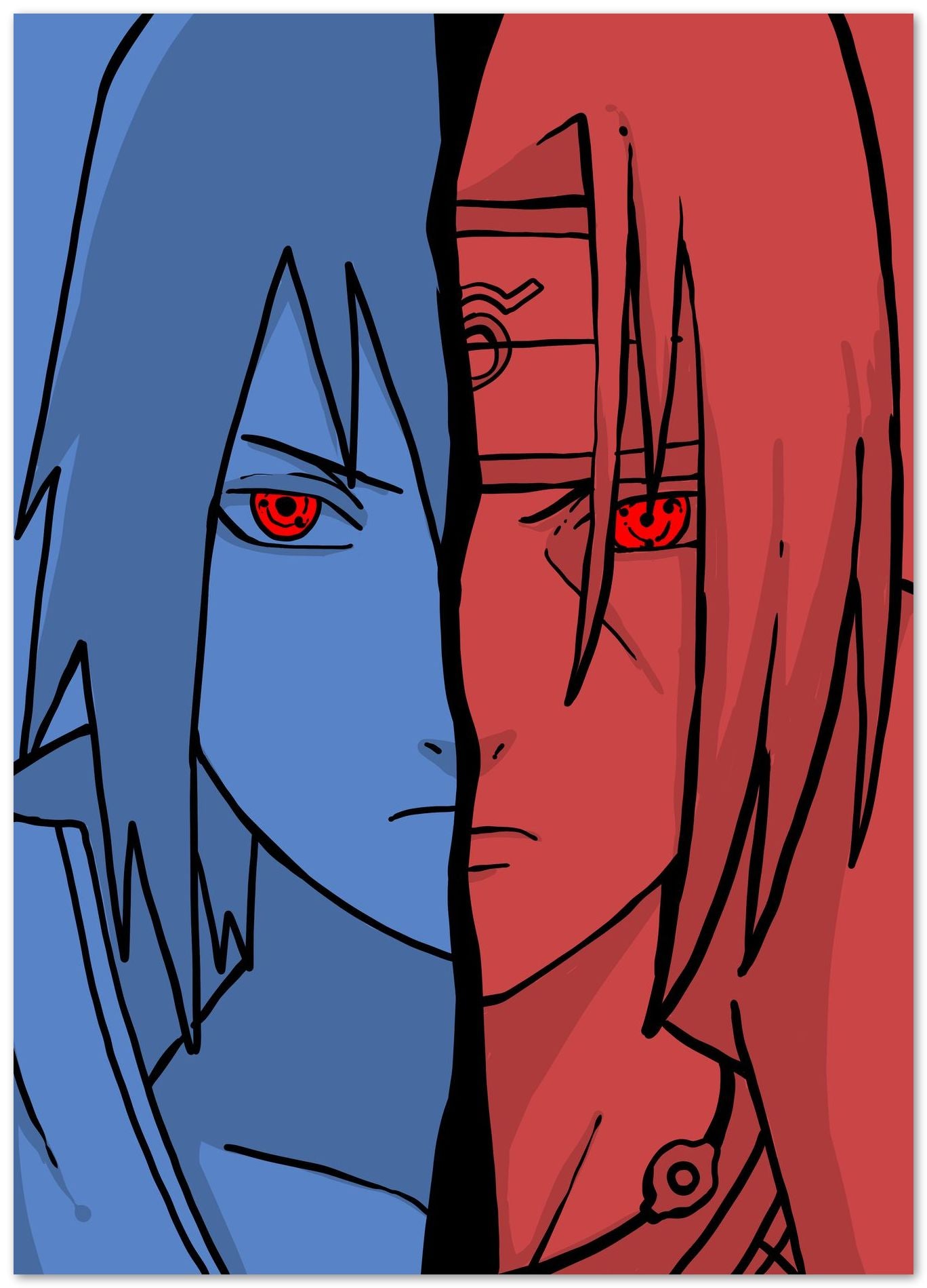 sasuke vs itachi - @AMARMARUF