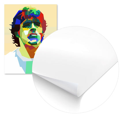 Maradona Pop Art WPAP - @Artkreator