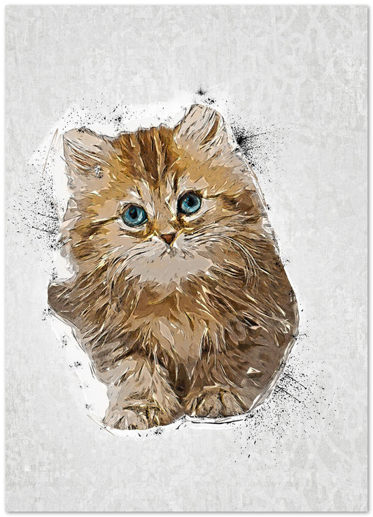 Cats cute paintings - @TRANDINGPOSTER