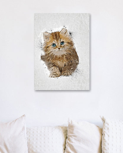 Cats cute paintings - @TRANDINGPOSTER