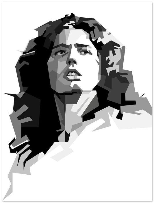 David Coverdale Rockstar Blackwhite - @Artkreator