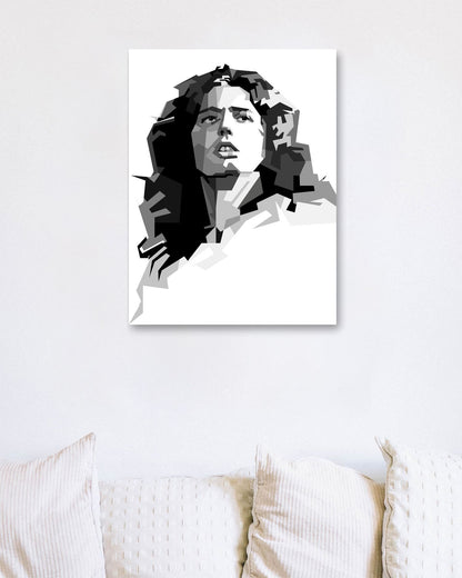 David Coverdale Rockstar Blackwhite - @Artkreator