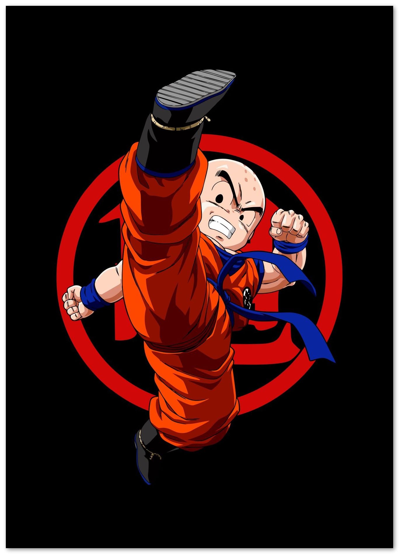 Krillin Dragonball - @TRANDINGPOSTER