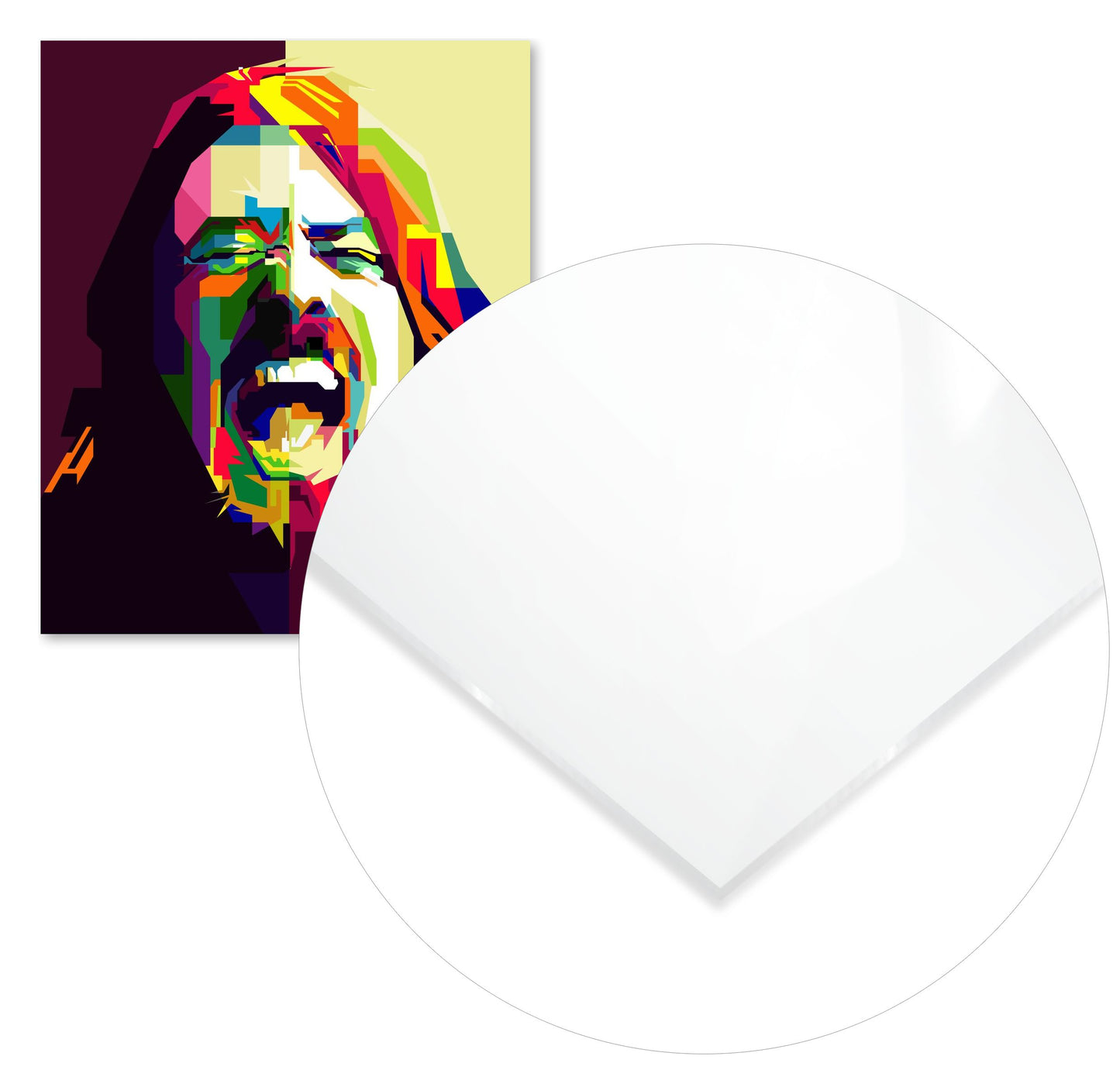 Dave Grohl Pop Art WPAP - @Artkreator