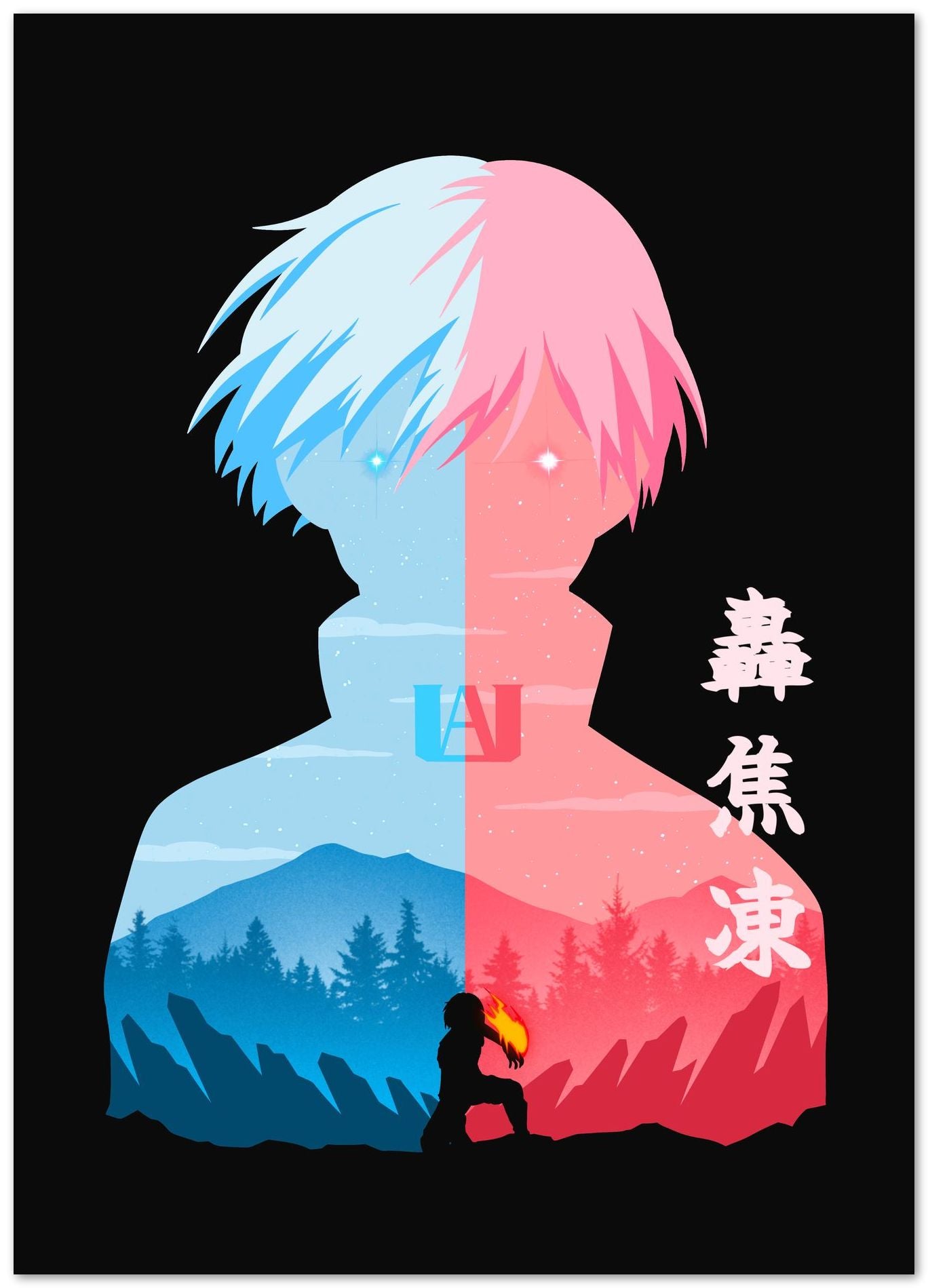 Minimalist Todoroki - @MyKido