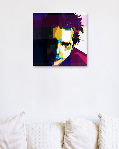 Chris Cornell Pop Art WPAP - @Artkreator