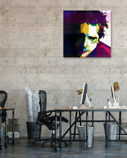 Chris Cornell Pop Art WPAP - @Artkreator