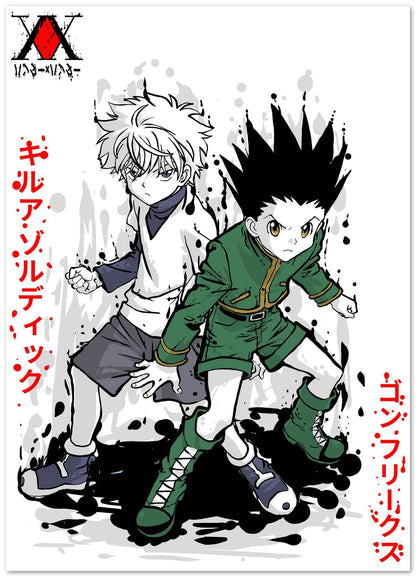 gon and killua - @AMARMARUF