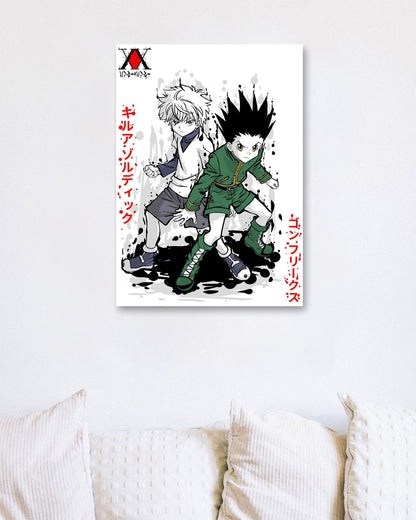 gon and killua - @AMARMARUF