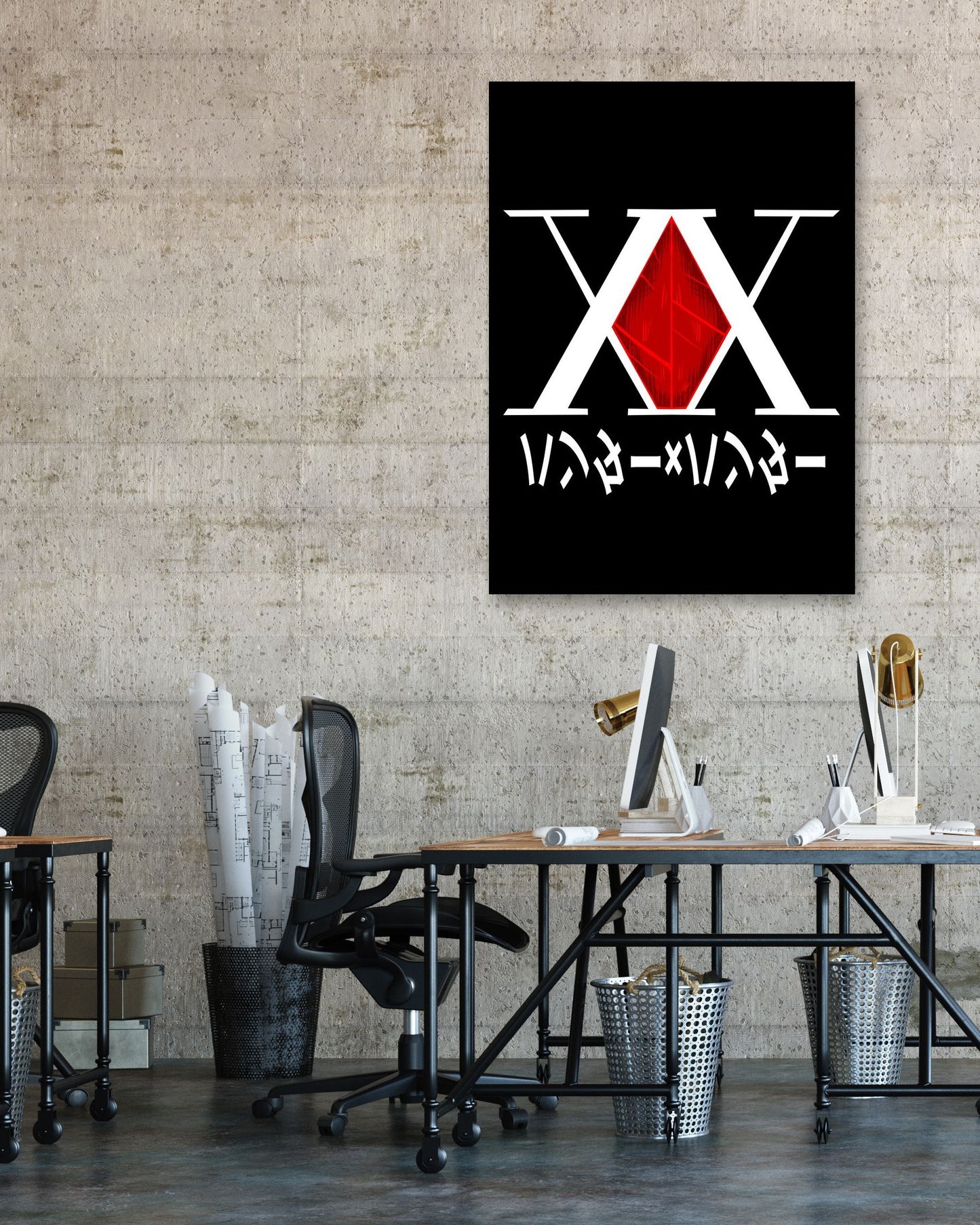 logo hunter x hunter - @AMARMARUF