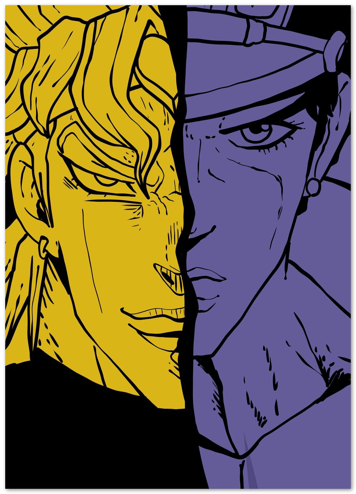 dio vs jotaro - @AMARMARUF